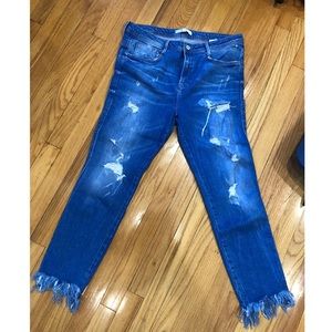 ZARA HIGH WAIST JEANS